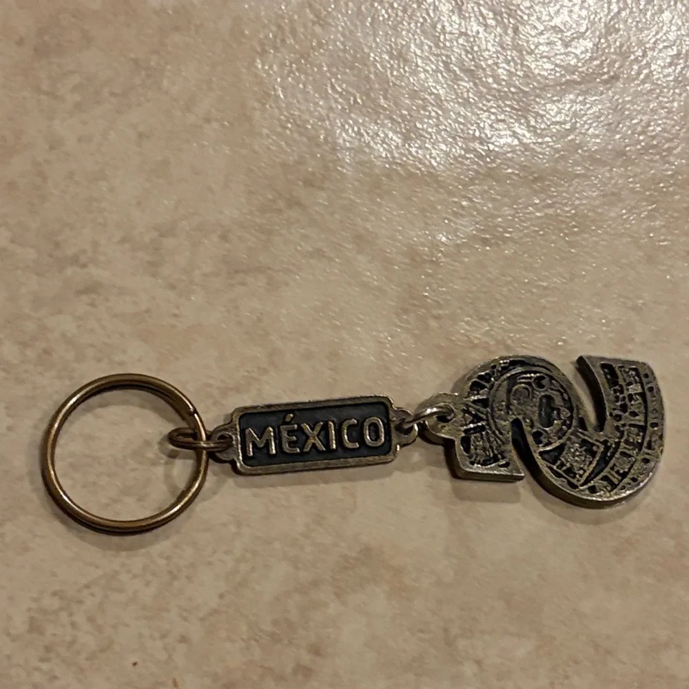 Letter “S” Monterrey Gold Keychain